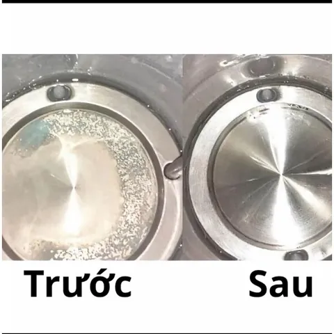 [Giá Rẻ] Bột Tẩy Cặn Canxi Axit Chanh Tự Nhiên An Toàn, Vệ Sinh, Tẩy Cặn Canxi Đáy Bình Đun Nước, Nồi Cháo Chậm Làm Sạch