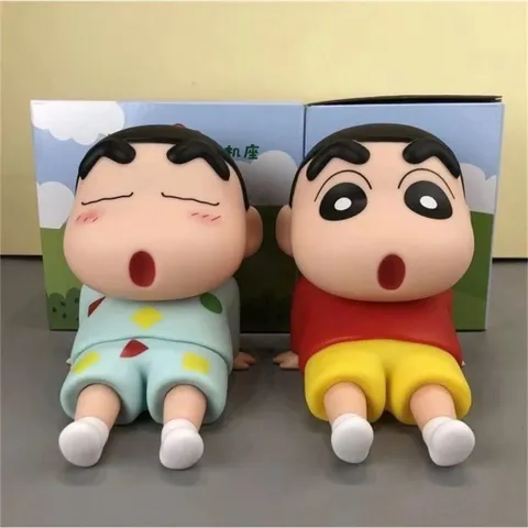Giá Đỡ Điện Thoại Hình Shin, Kệ Để Điện Thoại Cute Hỗ Trỡ Xem Phim, Livestream Trang Trí Bàn Học Bàn Làm Việc