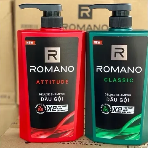 Dầu Gội Romano Tóc Chắc Khỏe Hương Nước Hoa 650G