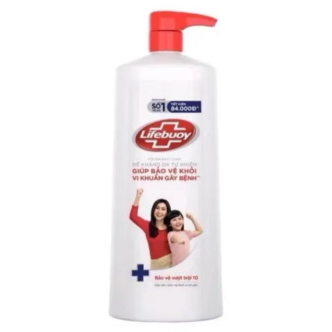 Sữa Tắm Chăm Da Sạch Khuẩn Lifebuoy 800g