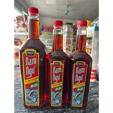 Nước Mắm Nam Ngư Giảm Mặn Chai 750ml,900ml,1.2L