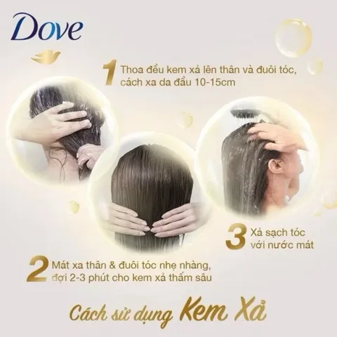 Dầu gội Dove phục hồi hư tổn 600g