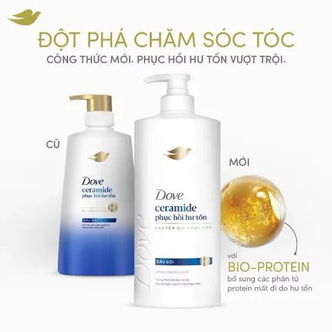 Dầu gội Dove phục hồi hư tổn 600g