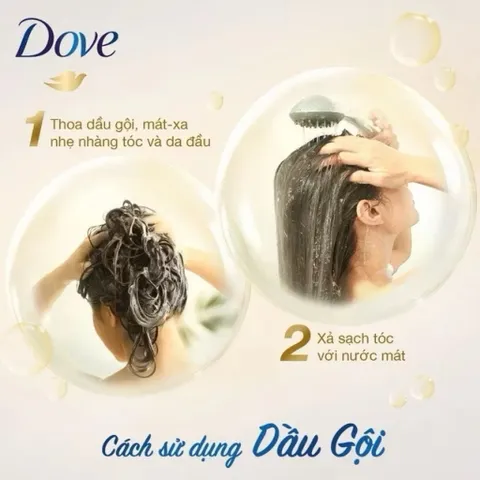 Dầu gội Dove phục hồi hư tổn 600g