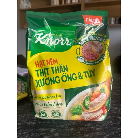 Hạt nêm Knorr từ thịt và xương ống bổ sung vitamin A 900g/
