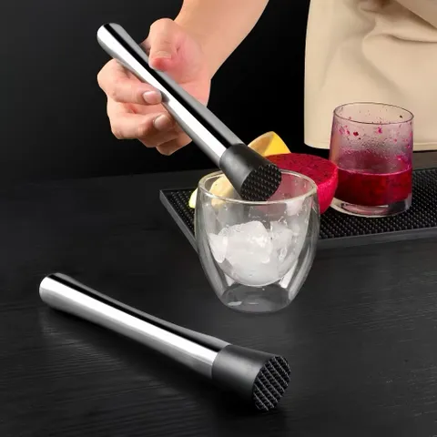 Chày Dầm Pha Chế Đồ Uống Inox 304 Chống Gỉ Bar Pha Cocktails Nước Ép