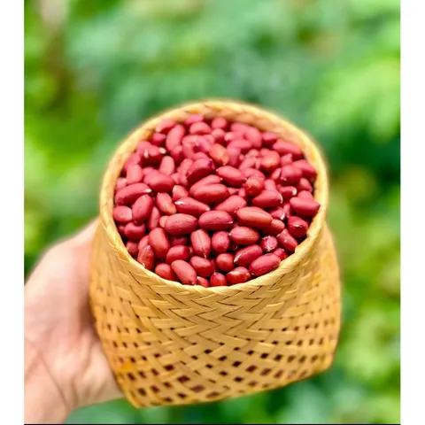 1kg Lạc Đỏ,Lạc Quê Mới Thu Hoạch Bóc Tay