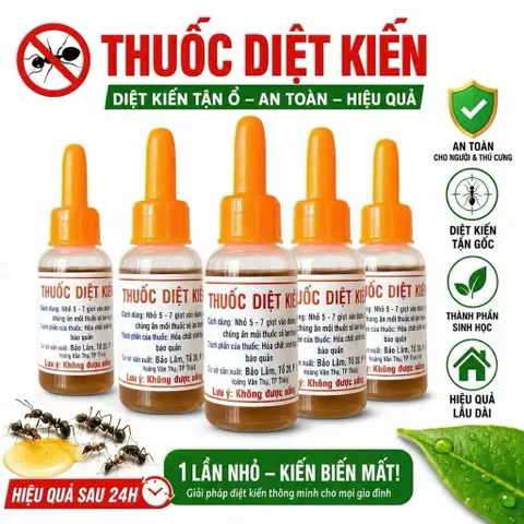 Combo 10 Lọ diệt kiến sinh học tận gốc