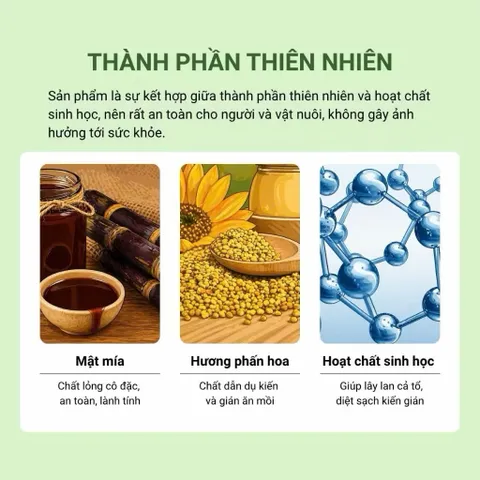 Combo 10 Lọ diệt kiến sinh học tận gốc