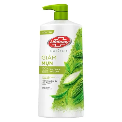 Sữa tắm Lifebuoy Thiên nhiên Detox Và Chăm Sóc Chuyên Sâu 800g