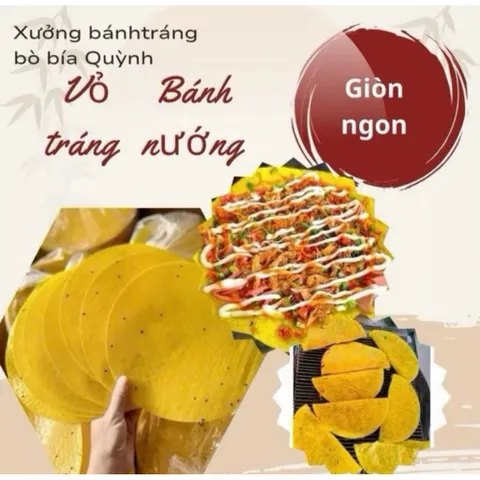 Vỏ Bánh Tráng Nướng
