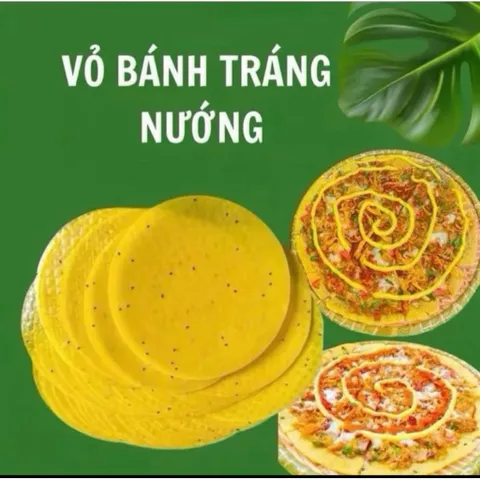 Vỏ Bánh Tráng Nướng