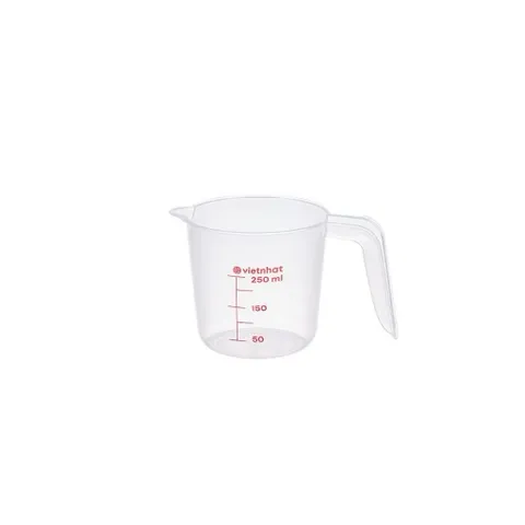 Bộ 3 ca đong chia vạch nhựa Việt Nhật 250ml, 500ml, 1000ml