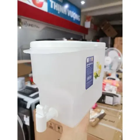 Bình Đựng Nước Có Vòi 3,5L Việt Nhật-  Bình Đựng Nước Trà Nước Trái Cây Để Trong Tủ Lạnh Tiện Lợi