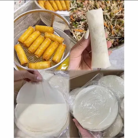 Vỏ Bò Bía Tươi Đậu Xanh Cuốn Nem 100/tập