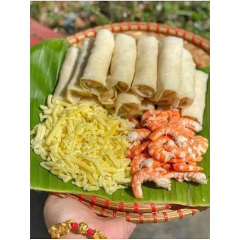Vỏ Bò Bía Tươi Đậu Xanh Cuốn Nem 100/tập