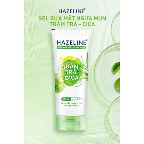 Sữa rửa mặt Hazeline Chiết Xuất Thiên Nhiên Cho Làn Da Sáng Mịn