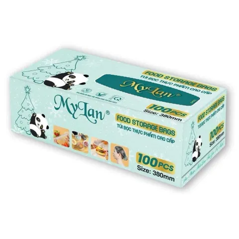 BỌC THỰC PHẨM  HỘP 100C MÀNG BỌC THỰC PHẨM MYLAN TIỆN LỢI,TÚI BỌC THỰC PHẨM ĐA NĂNG HIỆU MYLAN CAO CẤP