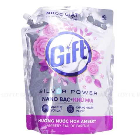 Nước Giặt GIFT Hương Nước Hoa túi 3.6L