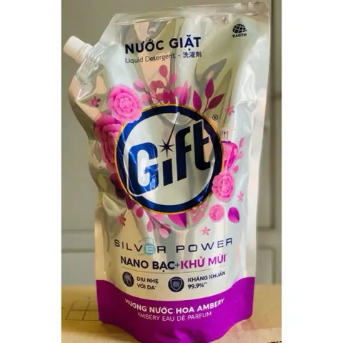 Nước Giặt GIFT Hương Nước Hoa túi 3.6L