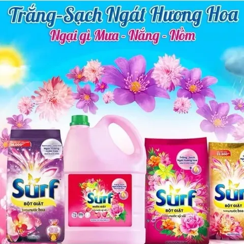 Bột Giặt Surf Ngát Hương Xuân Túi 5.5kg
