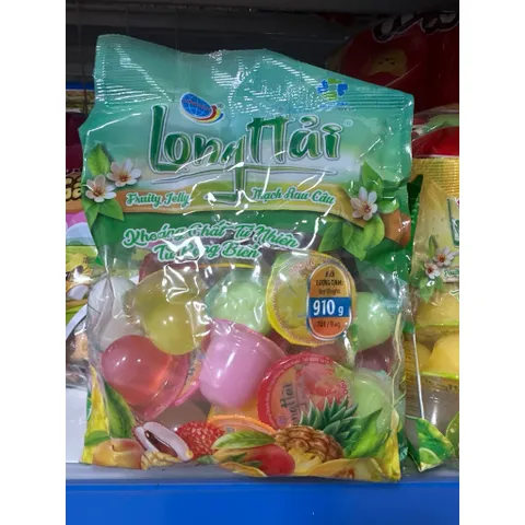 Thạch Rau Câu Long Hải Hương Vị Trái Cây túi 416g/910g