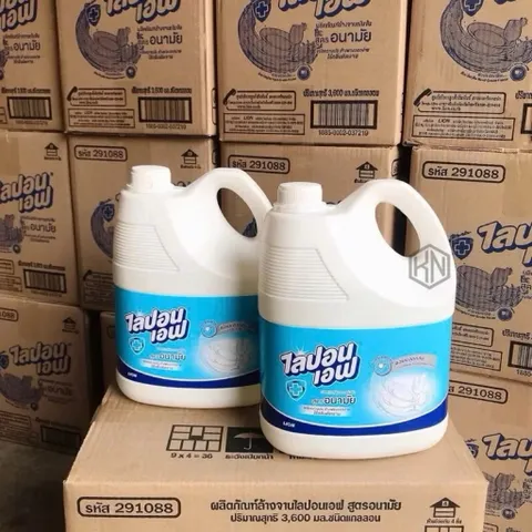 NƯỚC RỬA CHÉN BÁT LIPON KHÔNG MÙI 3600ML - MẪU MỚI NHẤT-HÀNG CHUẨN NHẬP KHẨU THÁI LAN