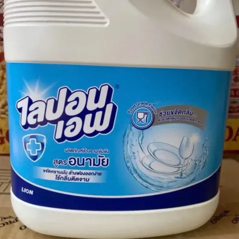 NƯỚC RỬA CHÉN BÁT LIPON KHÔNG MÙI 3600ML - MẪU MỚI NHẤT-HÀNG CHUẨN NHẬP KHẨU THÁI LAN