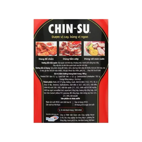 Tương Ớt Chin-su 1kg