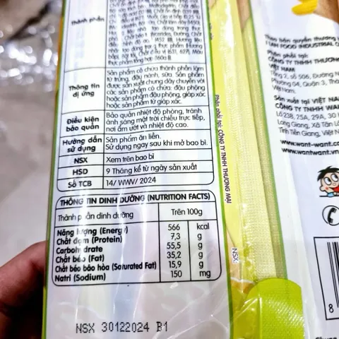 Bánh Gạo Cuộn Want Want 170g (Bịch 10 Cây) - Nhiều Hương Vị Giòn Ngon, Tiện Dụng