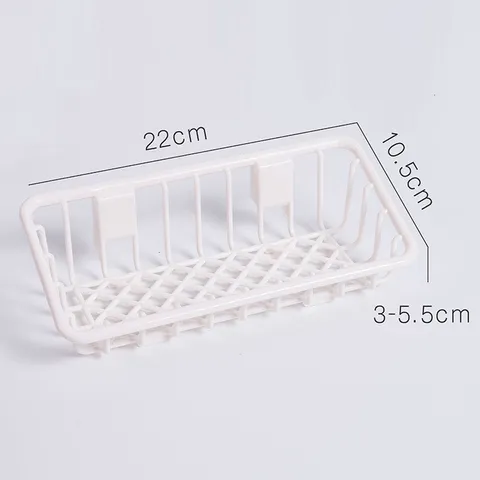 Khay Nhựa Caro Lưới Dán Tường Đa Năng Đựng Đồ Nhà Bếp 5700 - Nhựa Việt Nhật Nhà Tắm Dán Tường, Kệ Xà Bông Rửa Bát