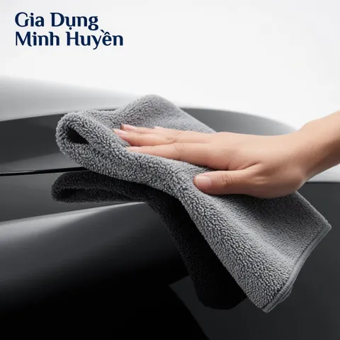 Bộ 50 khăn lau sợi than tre 20x20cm siêu thấm, kháng khuẩn, đa năng cho bếp và nhà cửa
