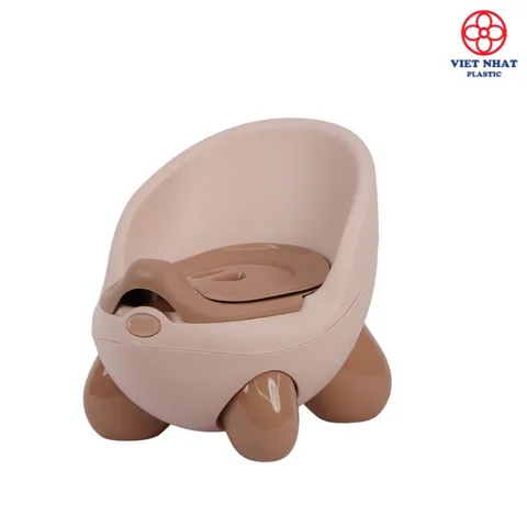 [Việt Nhật] Bô Gấu Hokori Vệ Sinh Cho Bé - Bô Có Nắp - Cho Bé Từ 6 Tháng Đến 4 Tuổi 5458