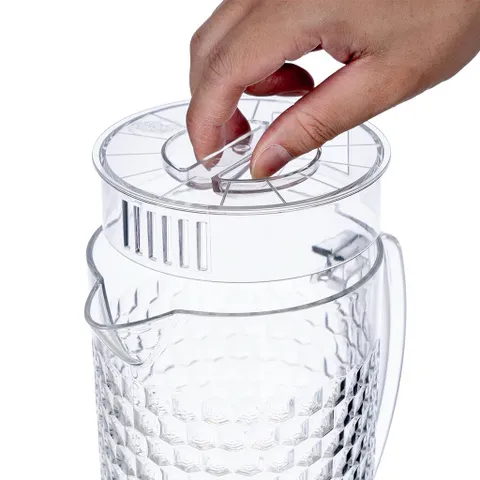 [Tặng Lót Nồi] Bộ Ca Cốc Uống Nước Tổ Ong Việt Nhật Cứng Cáp - Ca Nhựa 1,9Lít - Cốc Nhựa 300ml