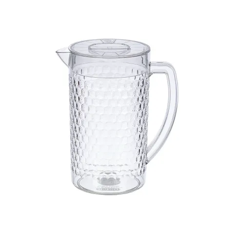 [Tặng Lót Nồi] Bộ Ca Cốc Uống Nước Tổ Ong Việt Nhật Cứng Cáp - Ca Nhựa 1,9Lít - Cốc Nhựa 300ml