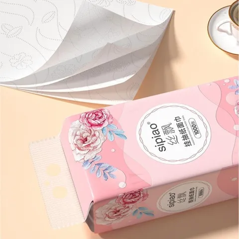 [Combo 5 10] Bịch Khăn Giấy Cao Cấp Loại 1 Treo Tường Đa Năng Sipiao 4 Lớp 1 Bịch 1100 Tờ Giấy Khô An Toàn Tiện Lợi