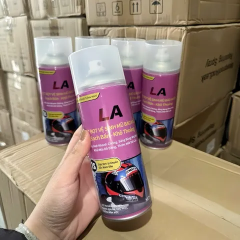 [Combo 3] Xịt Vệ Sinh Mũ Nón Bảo Hiểm LA Chai Xịt Vệ Sinh Bọt Tuyết Khử Trùng Diệt Khuẩn Làm Sạch Mũ