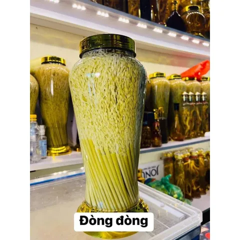 Đòng đòng lúa nếp hút chân không, Đòng tươi ngâm tửu nguyên liệu tự nhiên hương vị truyền thống