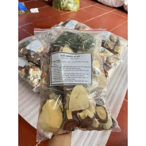 Trà cỏ máu 4 vị, Dược liệu thiên nhiên bổ huyết mát gan hỗ trợ tiêu hóa ngủ ngon sức khỏe