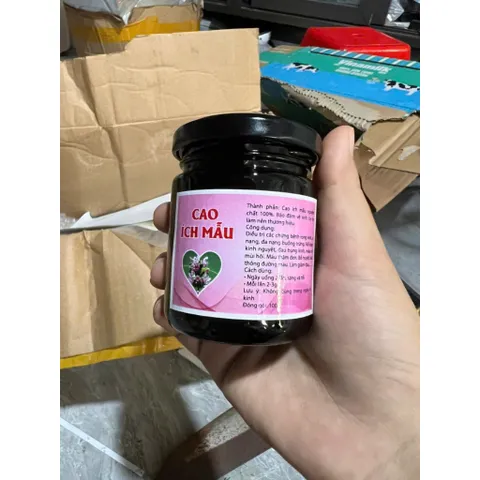 Cao Ích Mẫu, Cao Thảo Dược Nguyên Chất, Hỗ Trợ Sức Khỏe Nữ, Nguyên Chất 100%