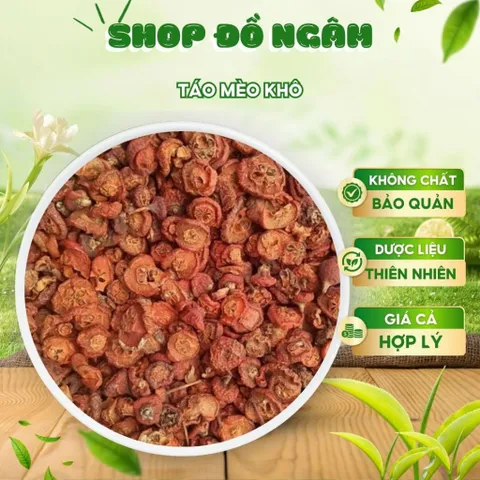 Táo Mèo Khô Pha Trà, Táo Mèo Cắt Lát  Đặc Sản Yên Bái, Vị Chua Ngọt Thanh Mát, Tốt Cho Tiêu Hóa