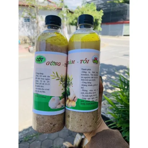 Cốt gừng tươi tràm tỏi