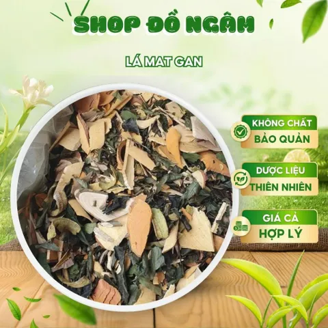 Lá mat gan, Nguyên liệu tự nhiên hỗ trợ men gan, mát gan giải nhiệt tăng cường sức khỏe