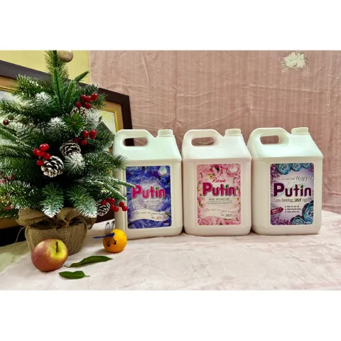 Nước Xả Vải Cao Cấp Putin Enchanter 2KG – Lưu Hương 365 Ngày – Siêu Mềm Vải, giảm nhăn – Dùng Cho Gia Đình & Giặt Là