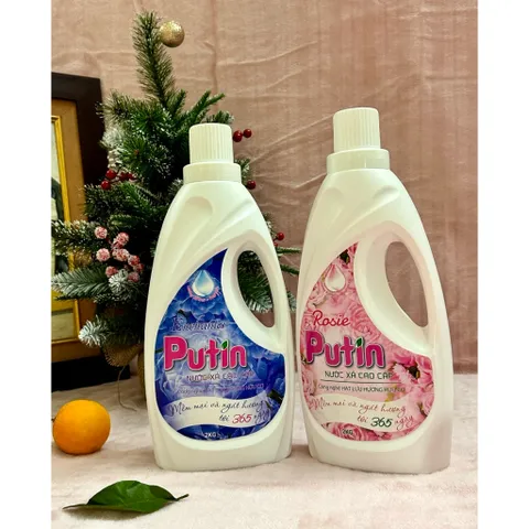 Nước Xả Vải Cao Cấp Putin Enchanter 2KG – Lưu Hương 365 Ngày – Siêu Mềm Vải, giảm nhăn – Dùng Cho Gia Đình & Giặt Là