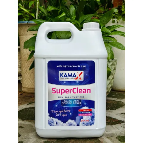 Nước Giặt Xả 5in1 Kamax Classy 10Kg Thơm Lâu Giặt Sạch Sâu Khử Mùi Cho Gia Đình Tiệm Giặt