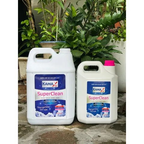 Nước Giặt Xả 5in1 Kamax Classy 10Kg Thơm Lâu Giặt Sạch Sâu Khử Mùi Cho Gia Đình Tiệm Giặt