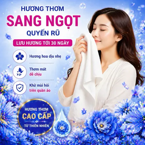 Nước Xả Vải 5kg Putin Lưu hương huyền bí - Thơm Lâu, Khử Mùi Mạnh, Mềm Vải, Dùng Thử Giá Tốt