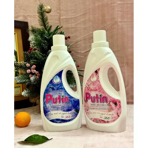 Combo siêu hời Nước giặt Putin 10L Nước xả Putin 2L