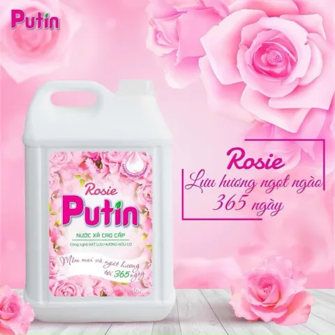 Nước xả Vải Putin Công nghệ hạt lưu hương lưu giữ hương thơm lâu sau sấy